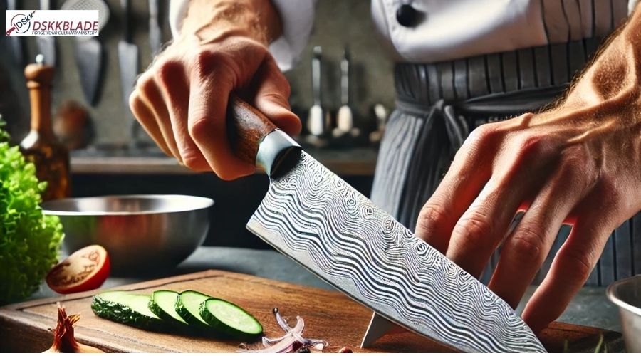 Is Raindrop Damascus Steel Knives Good for Kitchen Use