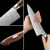 Bold Dynasty Series 5pcs Damascus Steel Knife Set