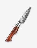 B30R 3.5 Inch Paring Knife, 73 Layers Damascus Steel With Powder Steel Having Nature Rosewood Handle