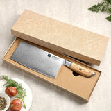 Blissful Edge Series 7.5 Inch Damascus Steel Chopping Knife