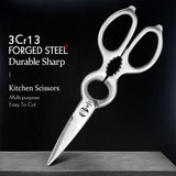 Top Quality Hezhen Kitchen Scissors 3Cr14 XYJD-DDCFJ-K210