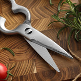 Top Quality Hezhen Kitchen Scissors 3Cr14 XYJD-DDCFJ-K210