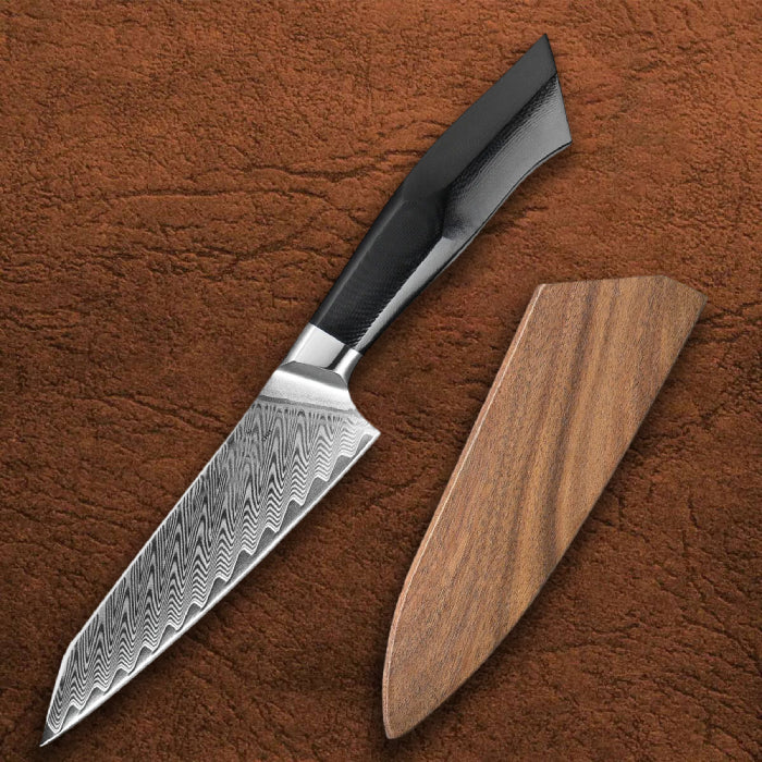 WYO1 Utility/Steak Knife Wooden Sheath (B5/B13/B27/B30/B32/B37/B38/B46/F5C/F5 ZDP189) Walnut Wood