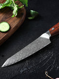 Blade Born Series 5 Inch Damascus Steel Utility Knife