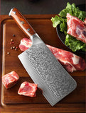 Bold Radiance Series 6.5 inch Damascus steel chopping Knife