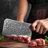 Bold Radiance Series 6.5 inch Damascus steel chopping Knife